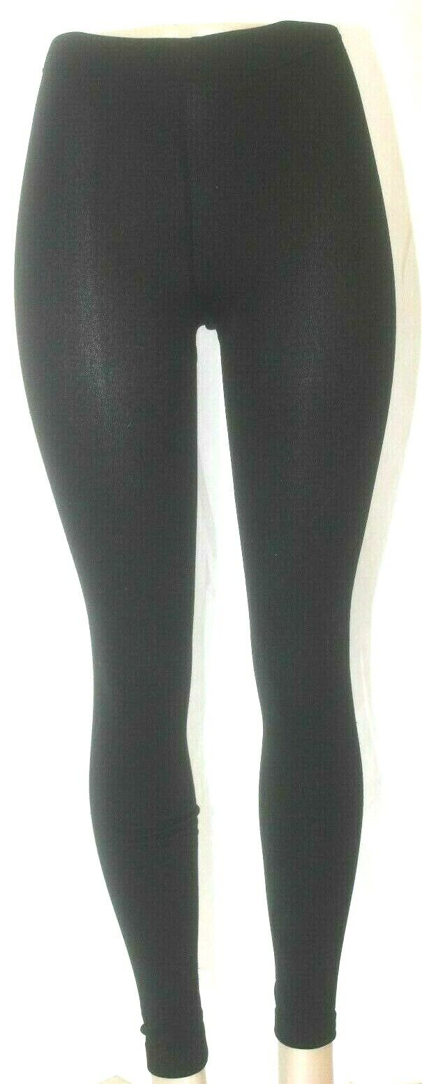 *NWOT* Nicole Miller Black Women's Black Thick Warm  Leggings Size Small / Med