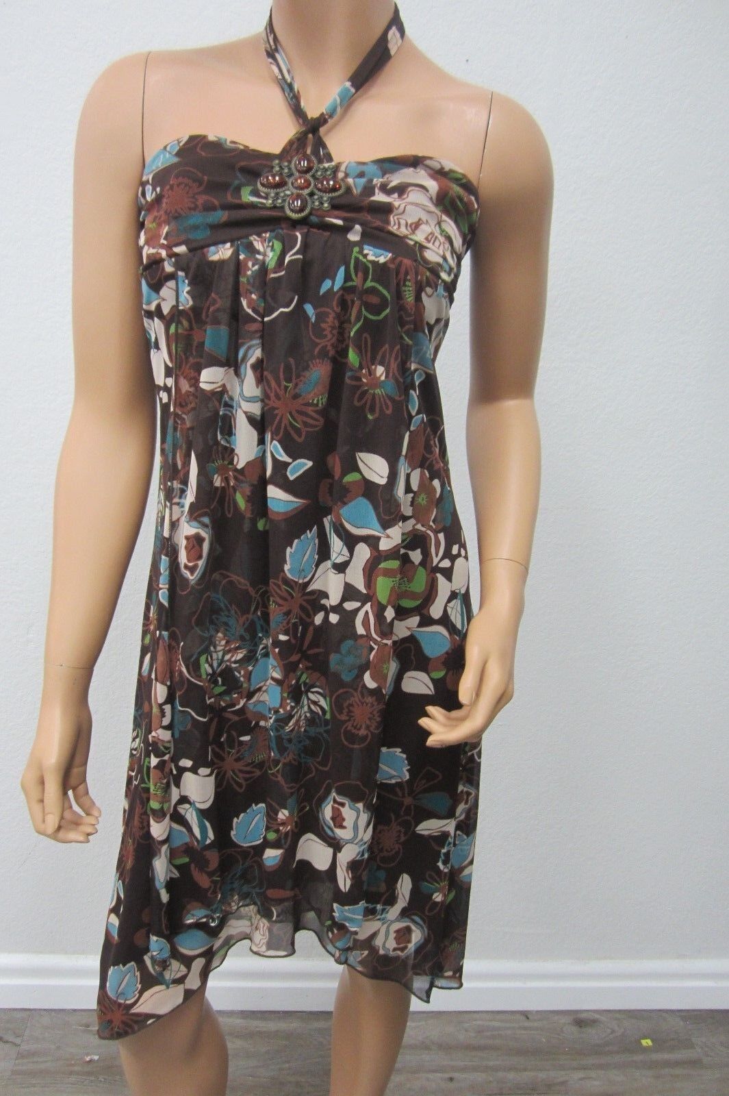 *VERY NICE*  INTRIGUE Women's Casual Tea Dress Size Small