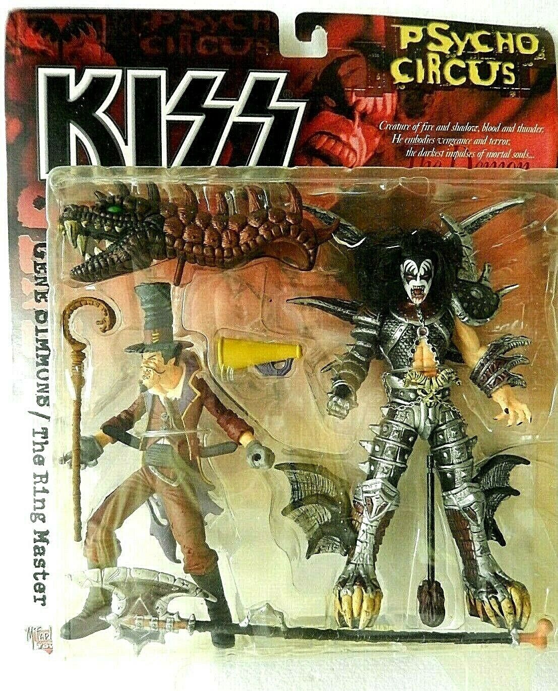 TAS038089 - 1998 McFarlane Toys Kiss Psycho Circus Gene Simmons The Ring Master