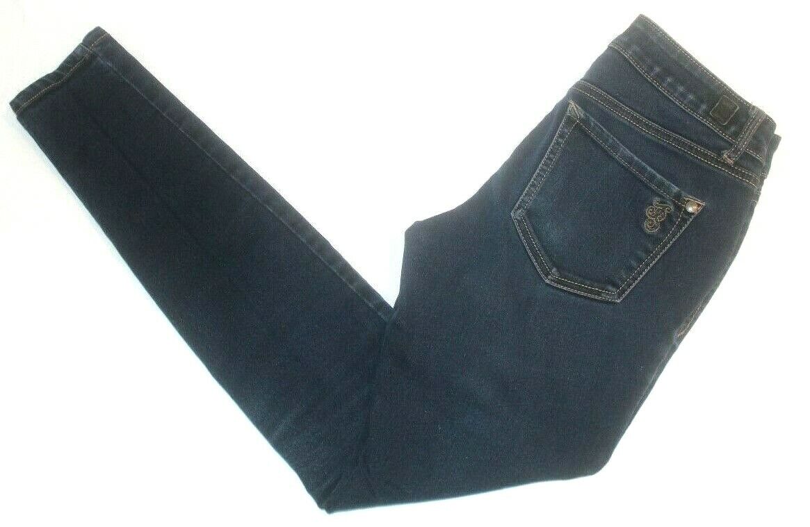 Jessica Simpson Women's Jeans Leggings Kiss Me Dark Wash Pockets Sz 26 x 29
