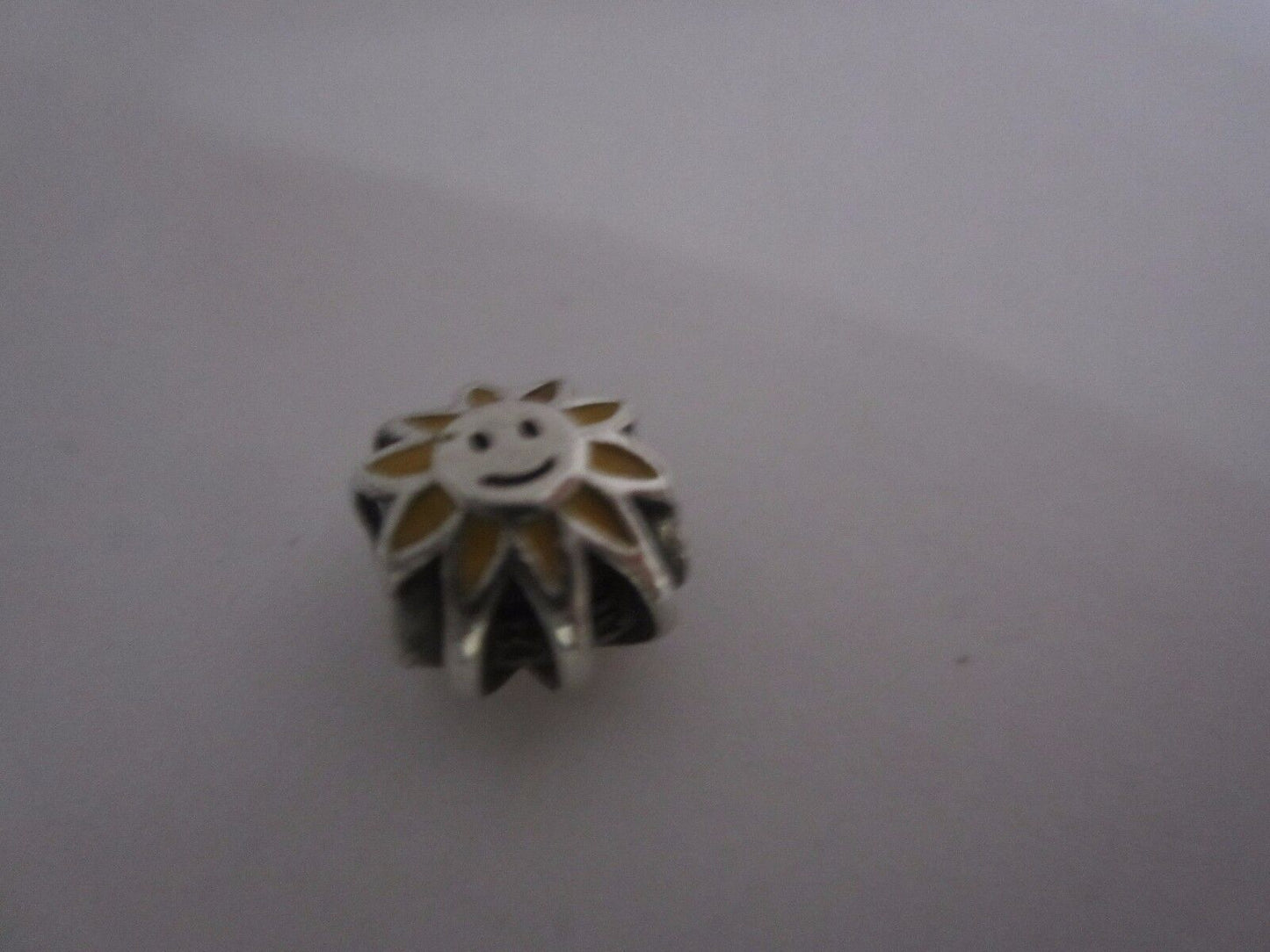 Authentic Pandora Sun Enamel Charm #790532ENZO *Retired*