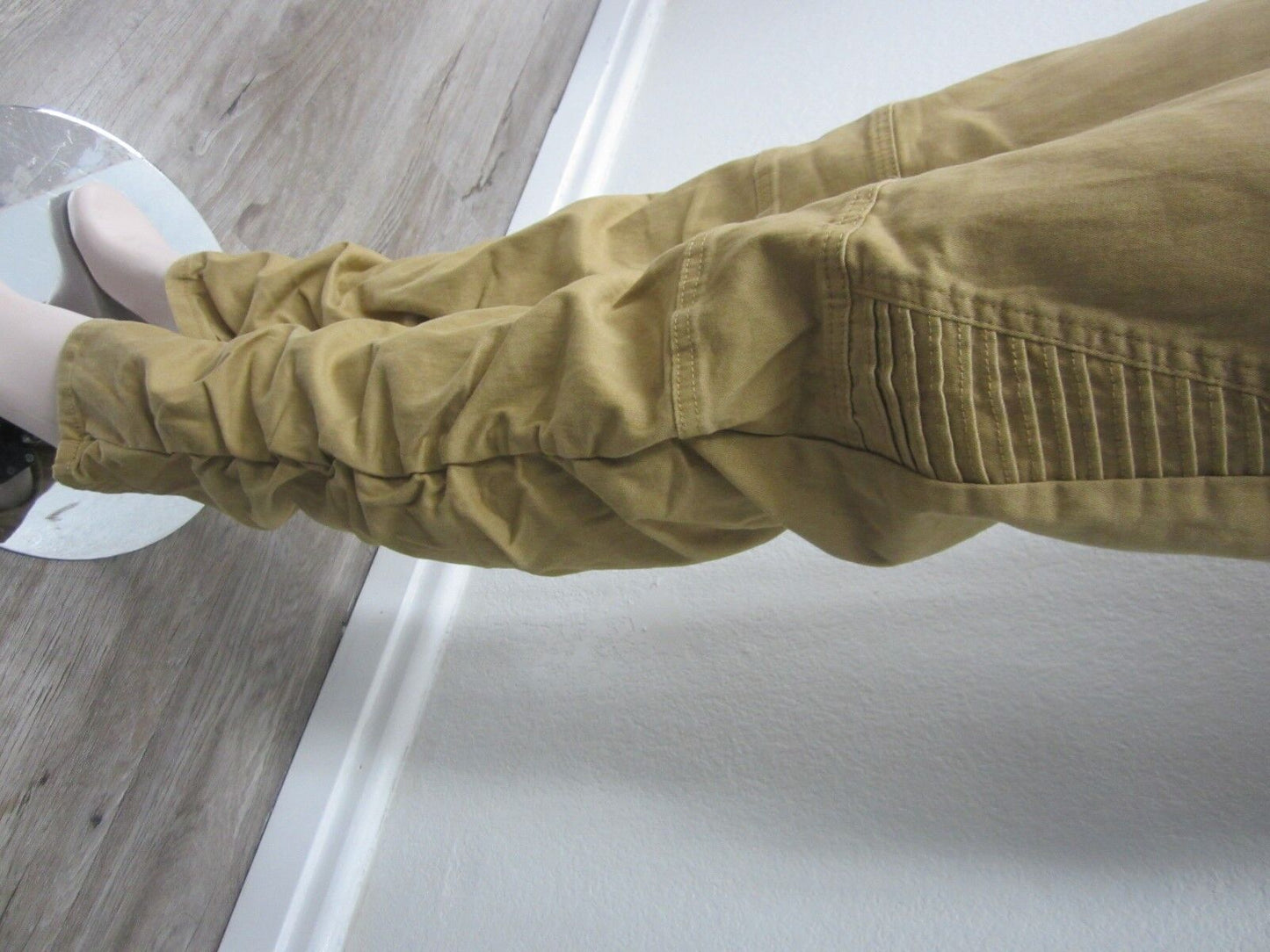 NWT American Bazi Jeans Women Wheat Color Denim Skinny Cut Size 3XL x 34L
