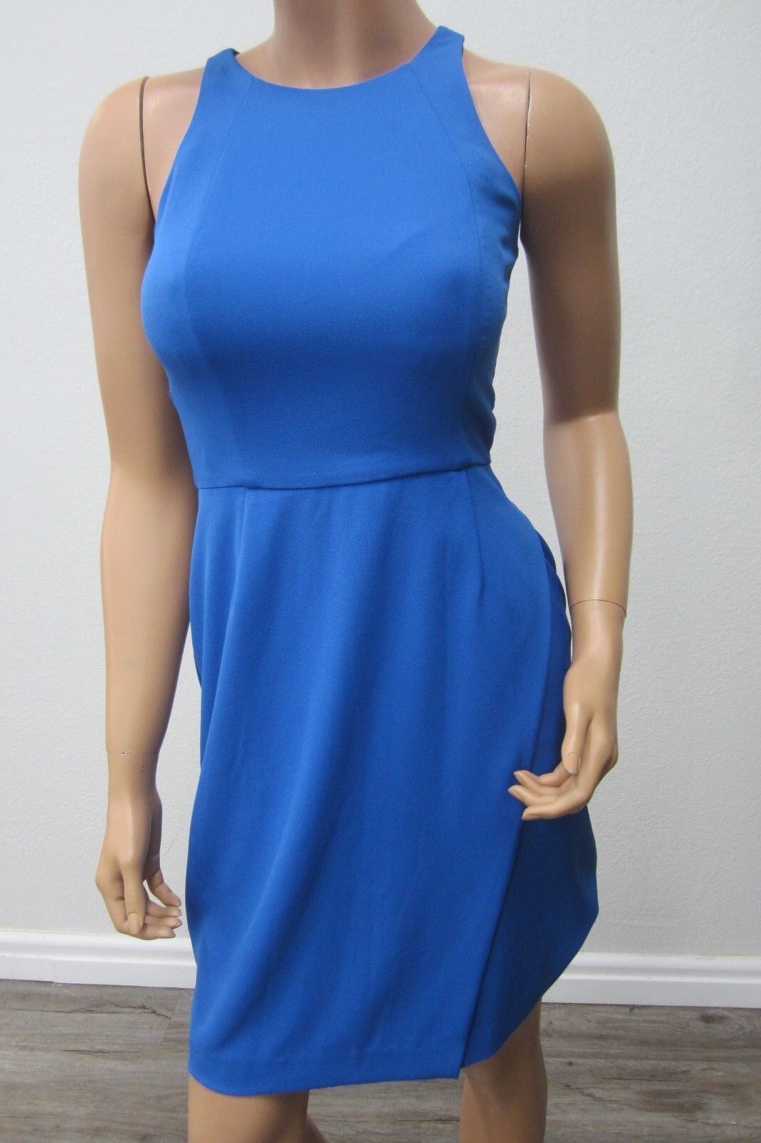 NWT $119  CREMIEUX Dress Blue Sleeveless Knee Length SUPER CUTE Dress Sz 0
