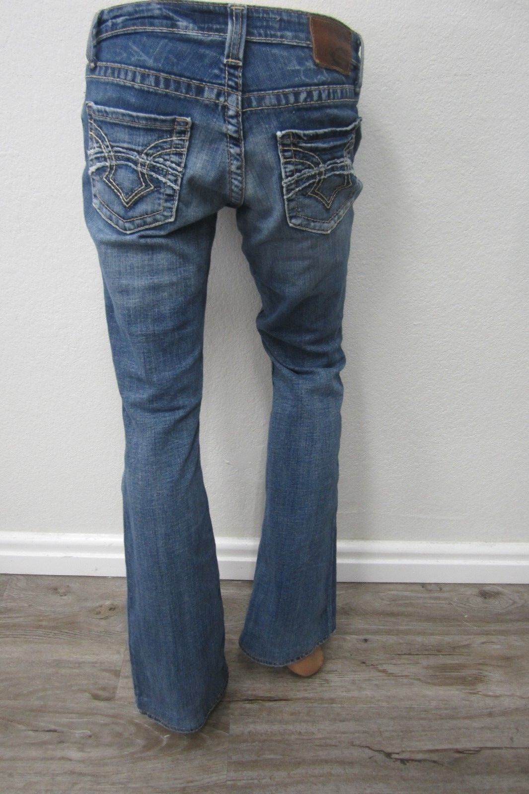 *NICE*  Big Star Maddie Mid Rise Fit Blue Jeans Womens Size W27 x L32