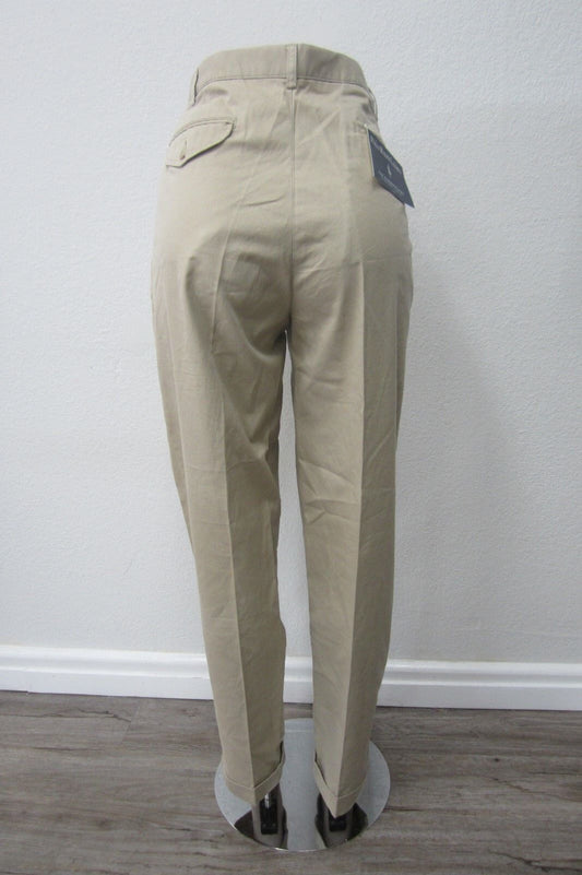 *NWT* POLO RALPH LAUREN SIENA CHINO PANT  Pleated Front Khaki W32 x 32 pants