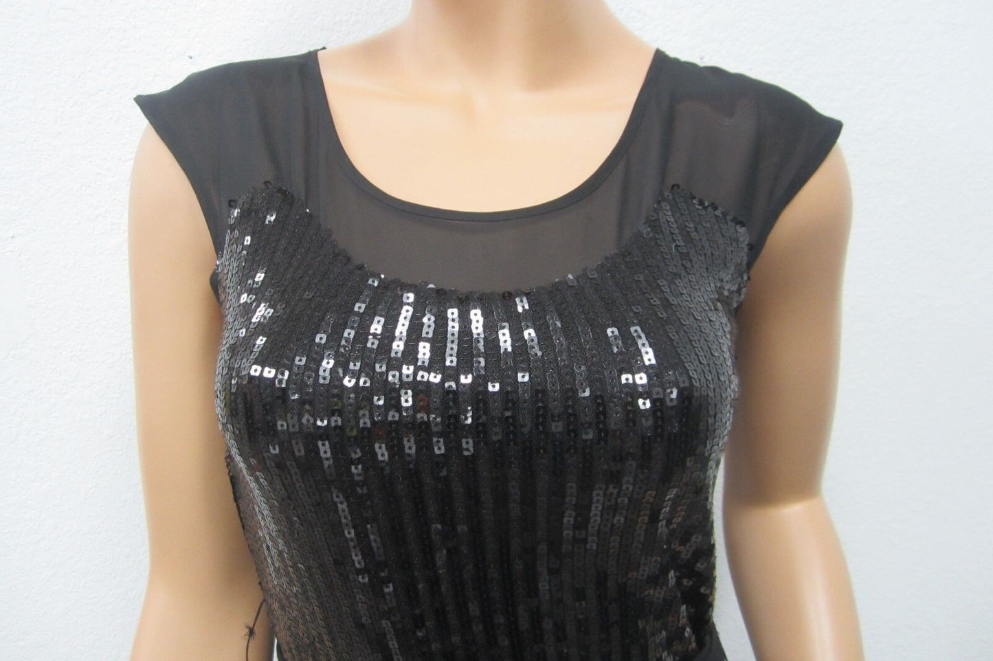 Forever 21/Love 21 SUPER CUTE Black Sequin  Dress, XS/TP