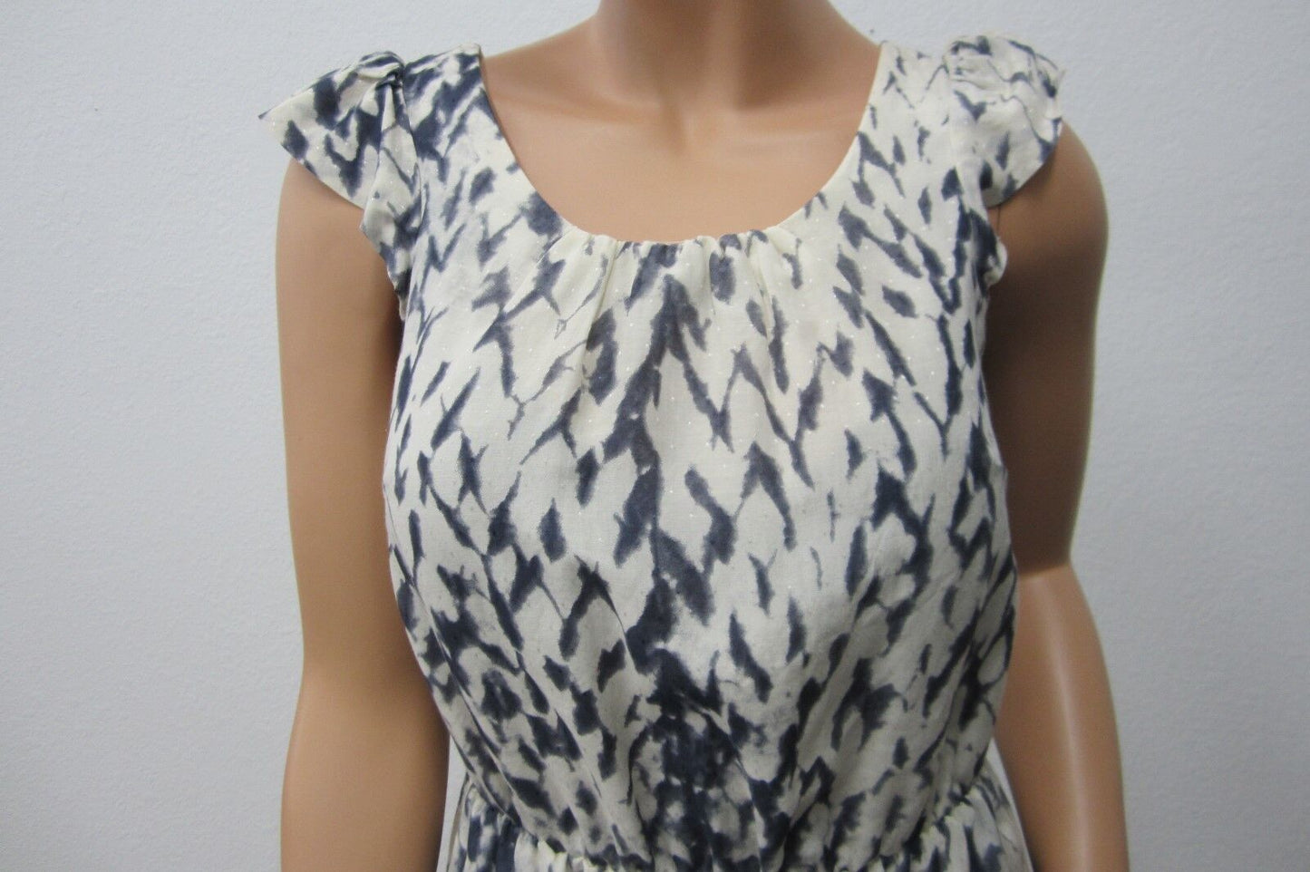 NICE GAP Dress Sleeveless Lined Sheer Design Wide Strap Cute Size Small