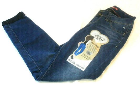*NWT* Ymi Women's Wannabettabutt Mid-Rise Angle Denim Skinny Jeans Sz 0 W26xL27