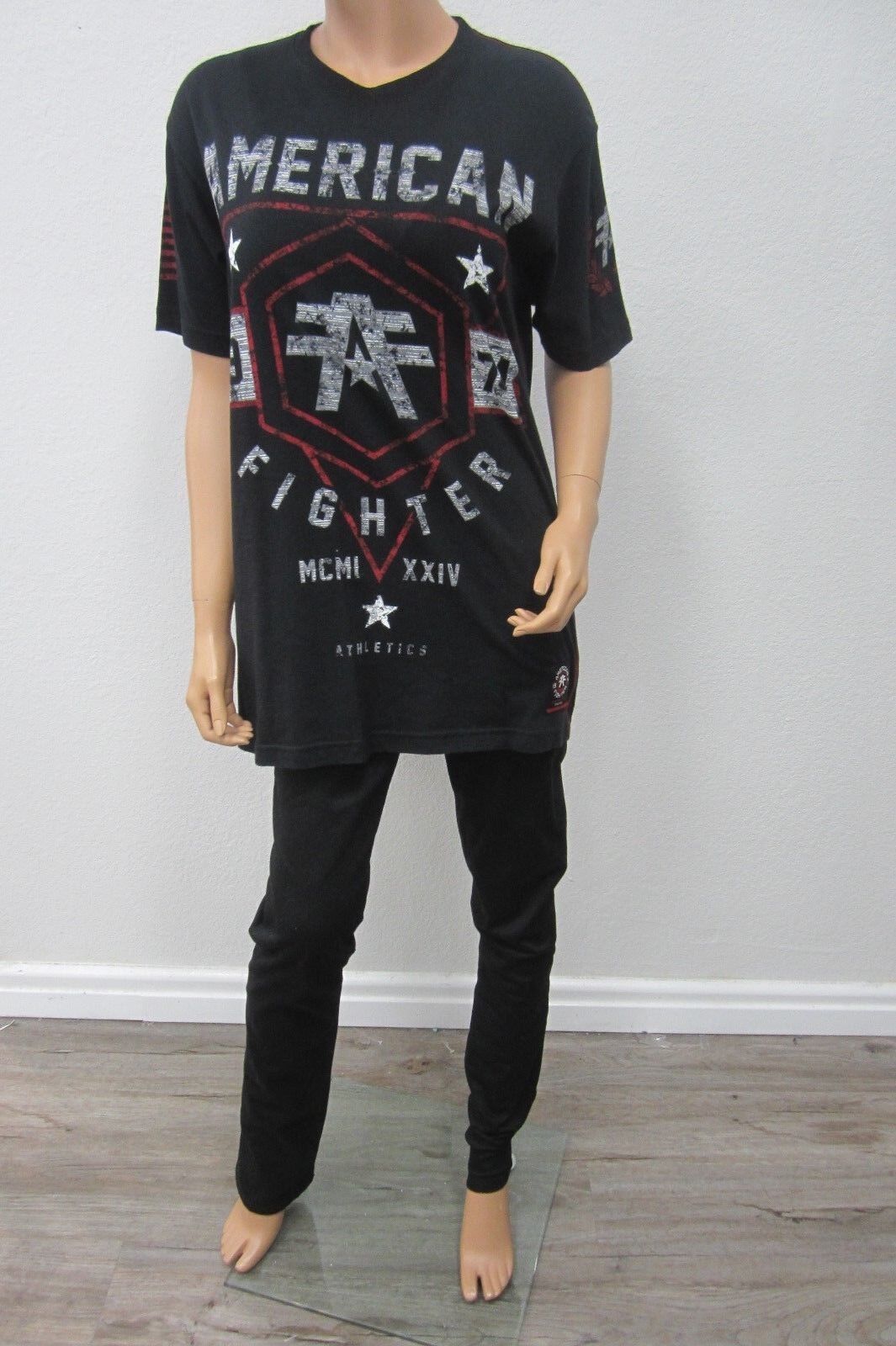 NEW AMERICAN FIGHTER Unisex T-Shit Premimum Training Division Siz Large