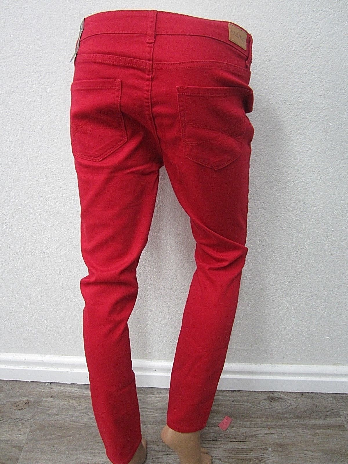 NWT Aeropostale Womens Seriously Stretchy Red Color Wash High-Waisted Jegging 6R