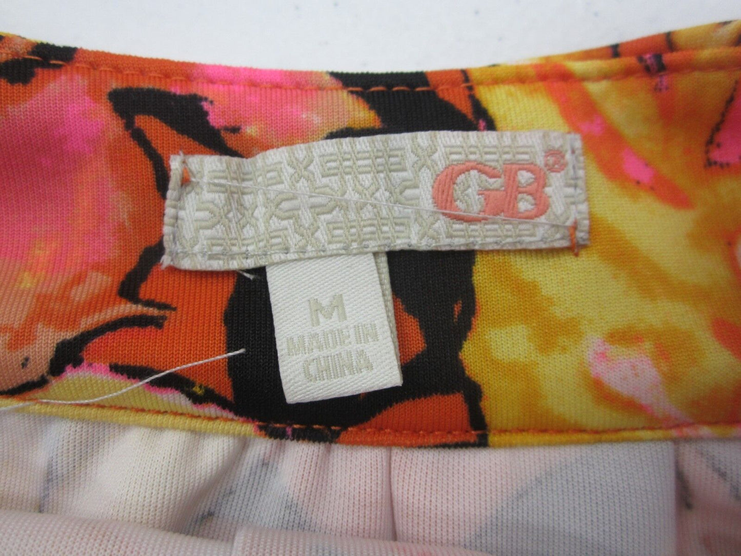 GB Gianni Bini NWT New Juniors Floral Shorts Skort Zipper Back Medium