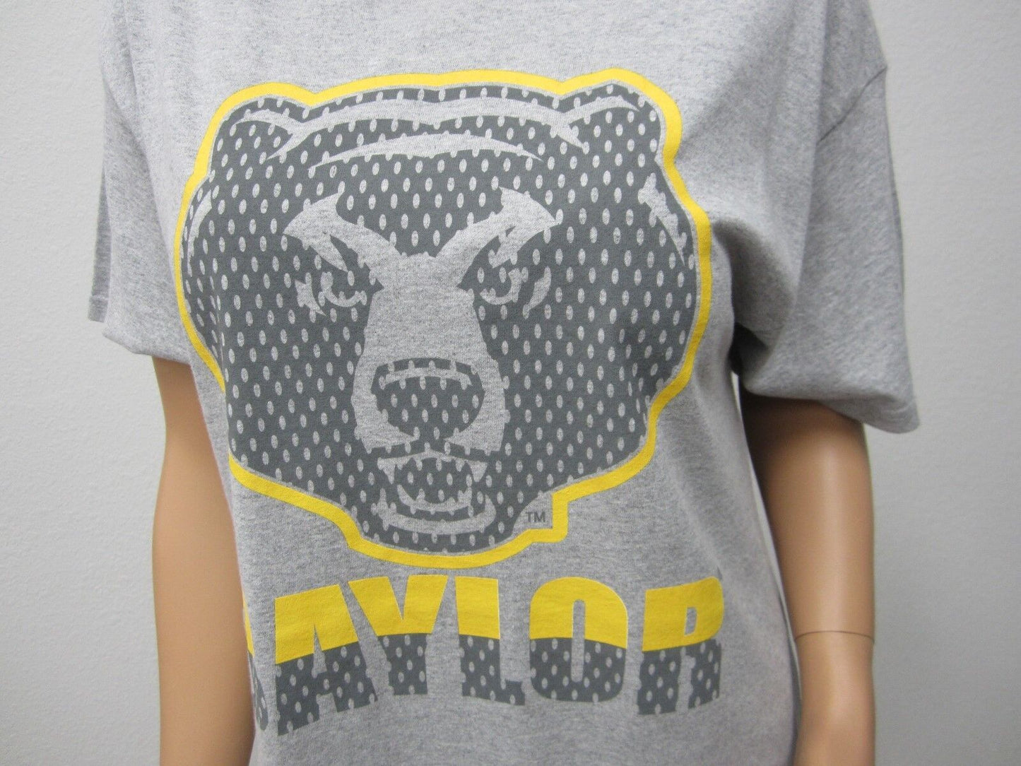 NEW Baylor University Gildan Unisex T Shirt Solid 100% Cotton Short Sleeve Sz L
