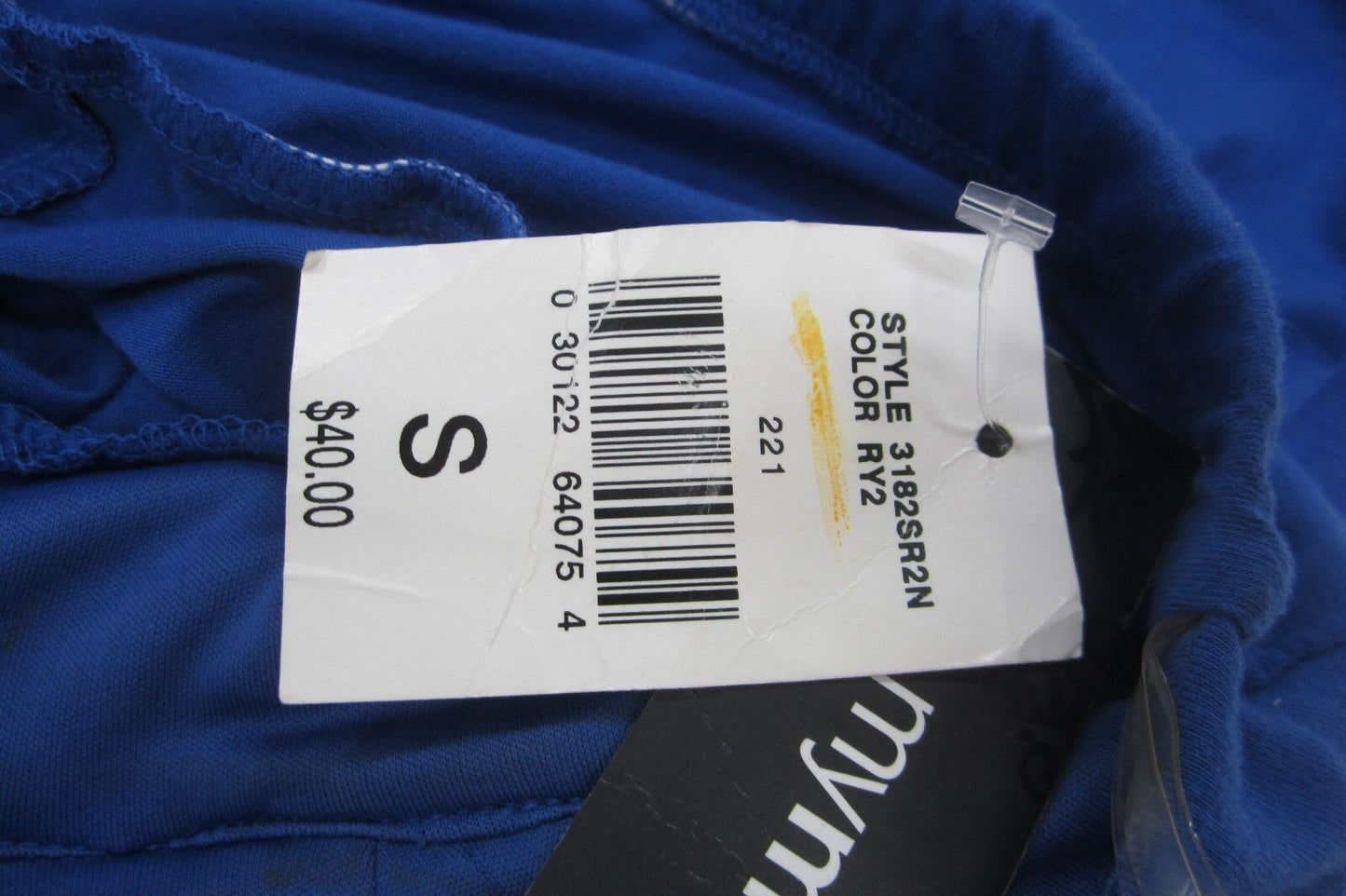 *NWT* My Michelle SEXY Dress Blue HalterStudded  Stretch Knit Lined Size Small