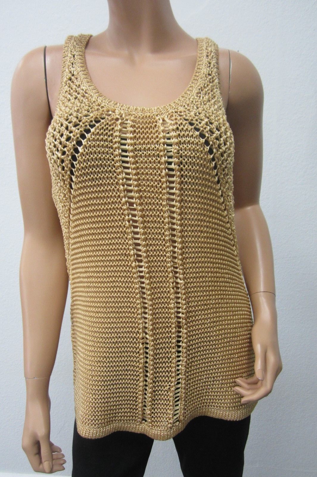 H&M Conscious Collection SUPER CUTE Blouse Heavy Knit Top Size Small