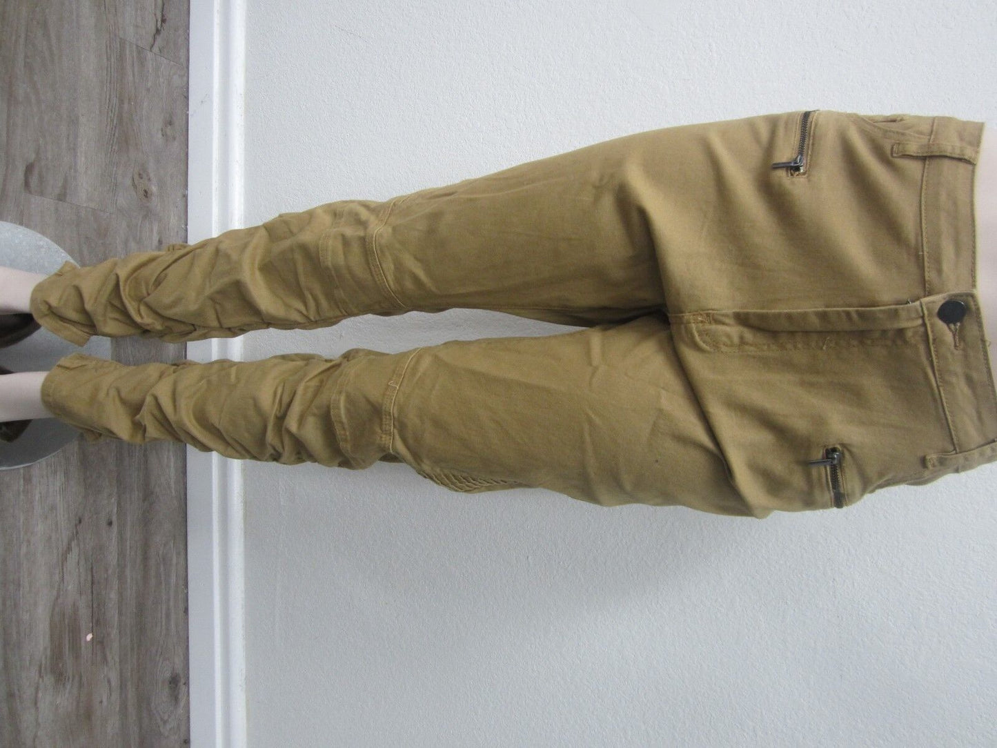 NWT American Bazi Jeans Women Wheat Color Denim Skinny Cut Size 3XL x 34L