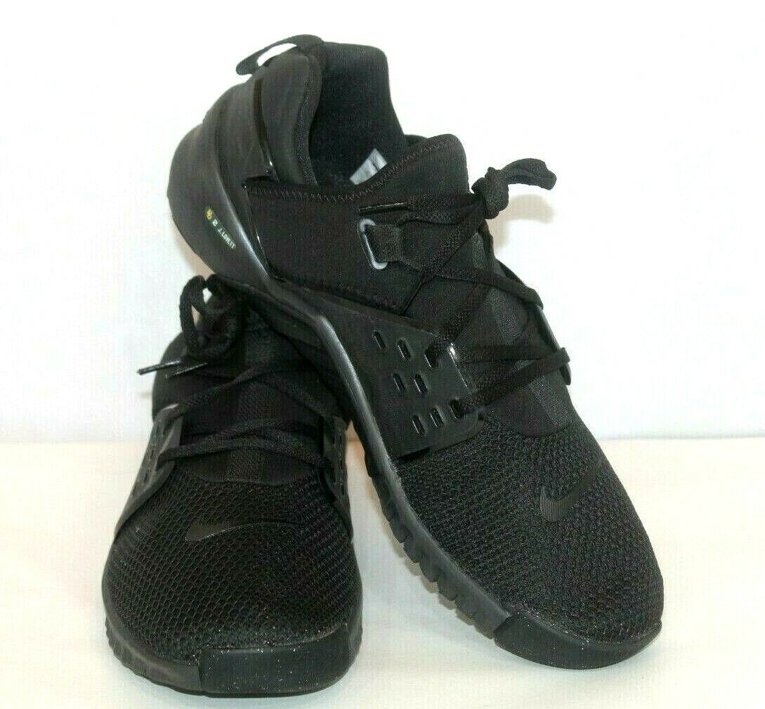 NEW Nike Free Metcon 2  BAYLOR FB JOHN. LOVETT Triple Black AQ8306-002 Men's 12