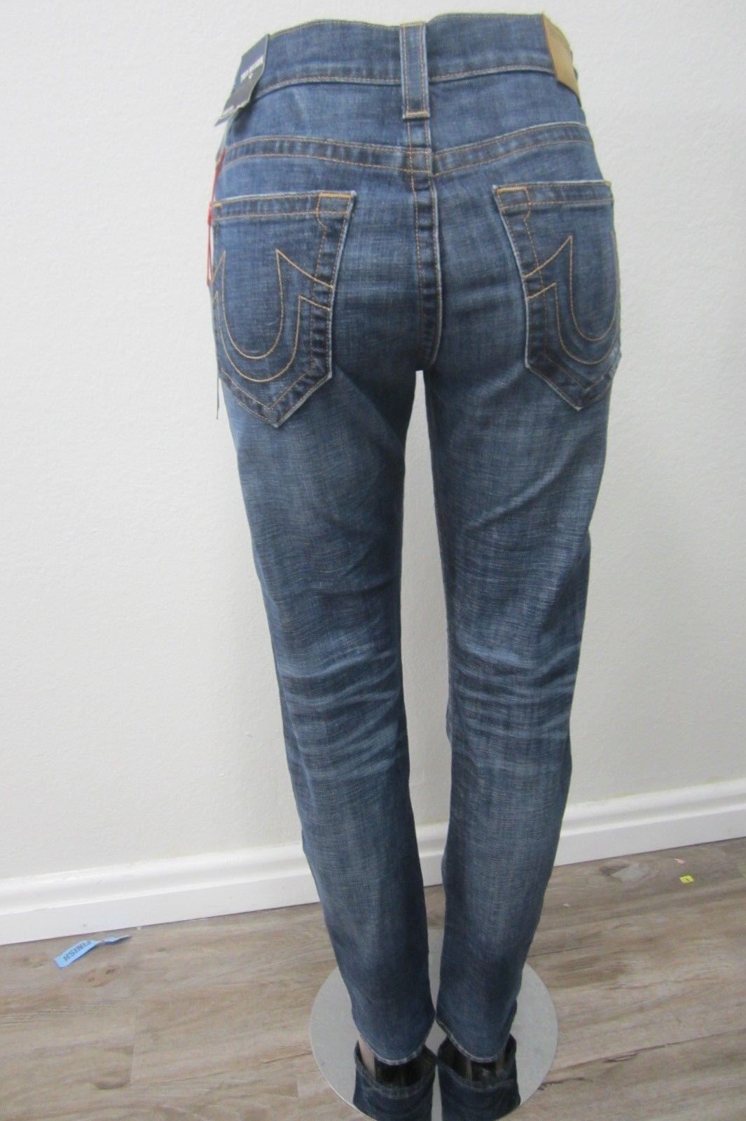 *NWT* $189.00 TRUE RELIGION Rocco Relaxed Skinny Men's Jeans Size W32 x L33