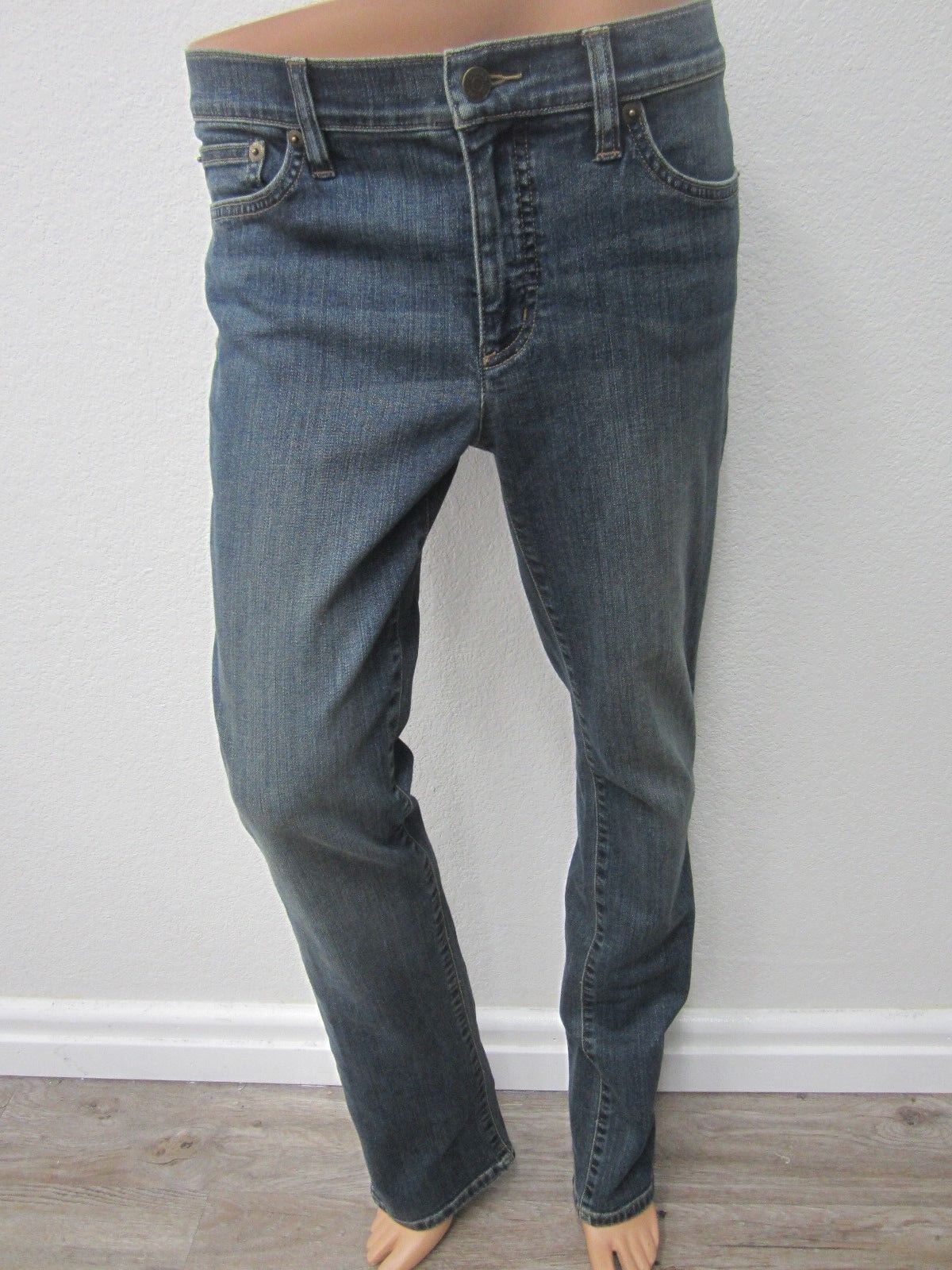 LRL LAUREN JEANS CO RALPH LAUREN Womens Classic Straight Leg Blue Jeans Size 6