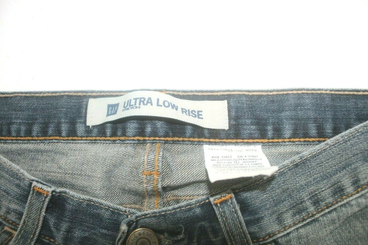 Gap Women's Ultra Low Rise Bootcut Medium Wash Denim Jeans - Size W31 x L31