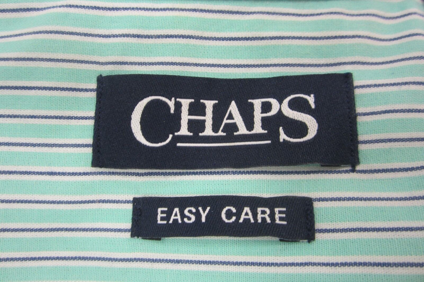 *NWT* Chaps Mens Short Sleeve Easy Care Button Down Shirt Sz XL