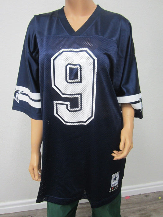 NEW NWOT DALLAS COWBOYS TONY ROMO NFL FOOTBALL JERSEY XL BLUE WHITE AUTHENTIC