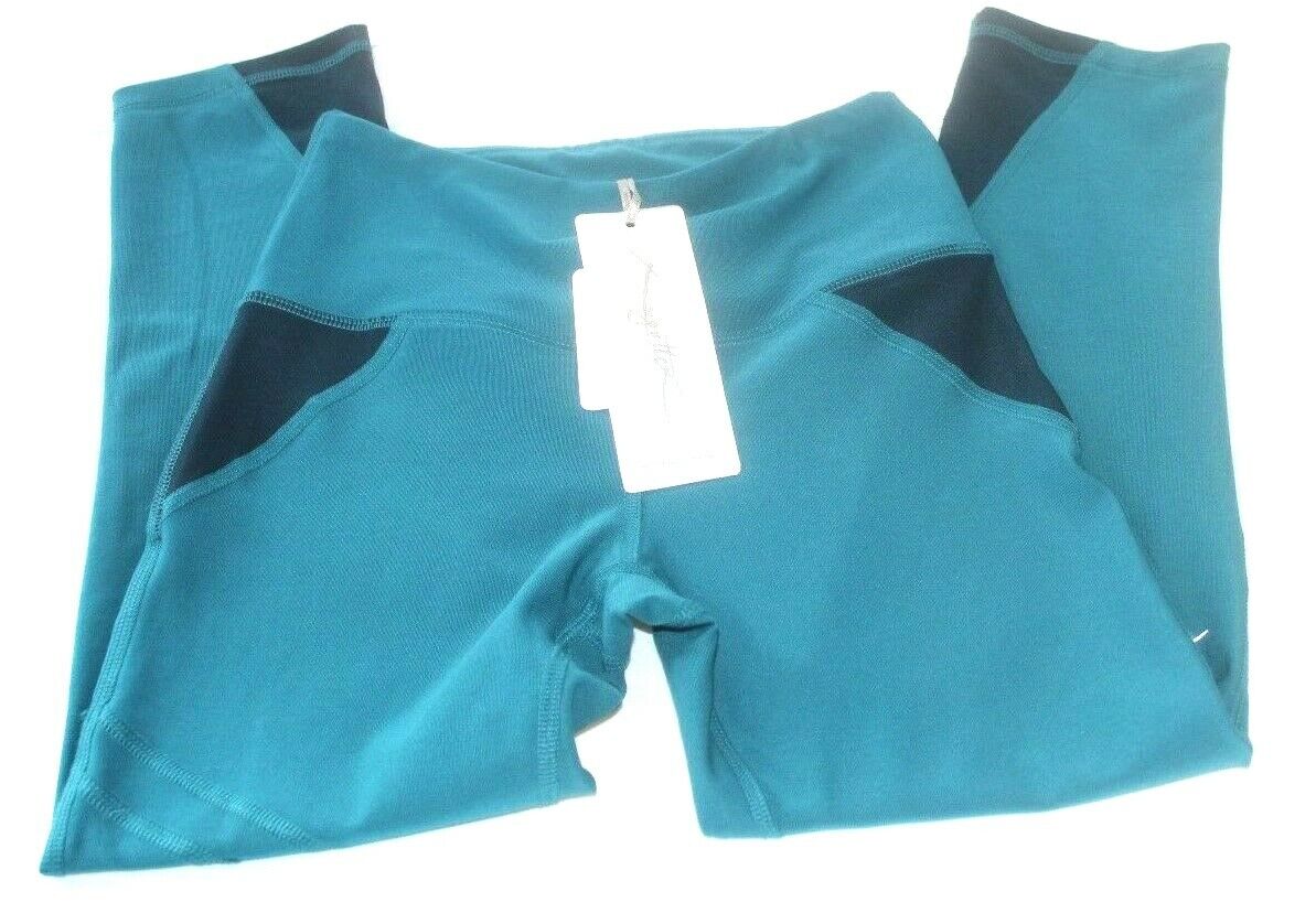 *NWT* $70. X by Gottex Distance Ankle Training Moisture Wicking Leggings Size XS