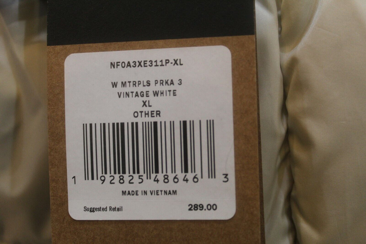 *NWT* Womens The North Face Metropolis III 3 Insulated Waterproof Parka Size XL