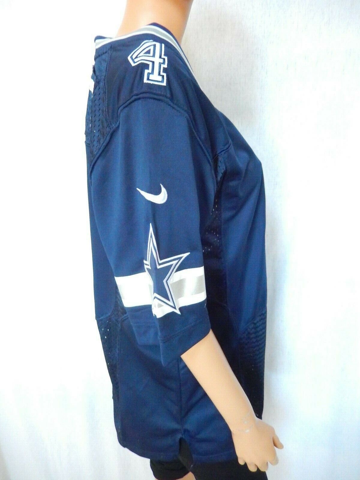 NEW Dallas Cowboys Dak Prescott #4 Nike On Field Navy Sewn  Jersey Men's Size 40