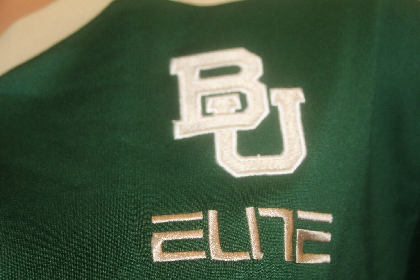 *RARE* 2012 Nat. Champ. Baylor #20 Nike Elite NCAA BB Final 4 Warm Up Jacket LG