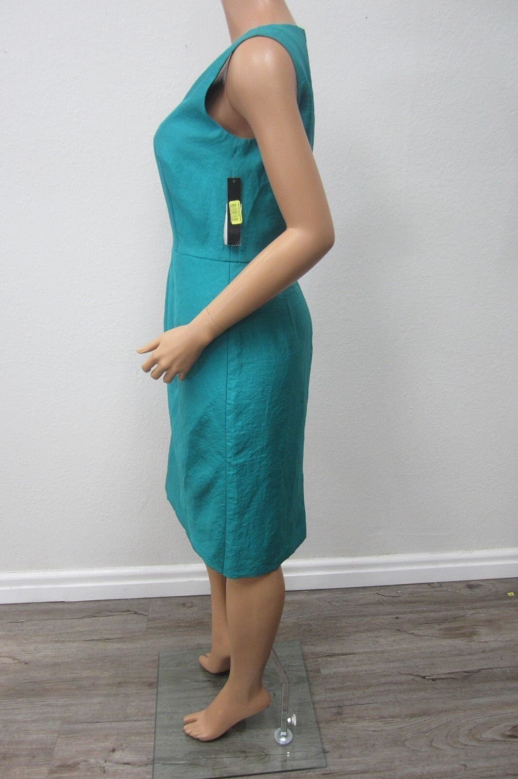 *NWT* ALEX MARIE STYLE LISA CLASSY TEAL SEAWAY LINED DRESS SIZE 6