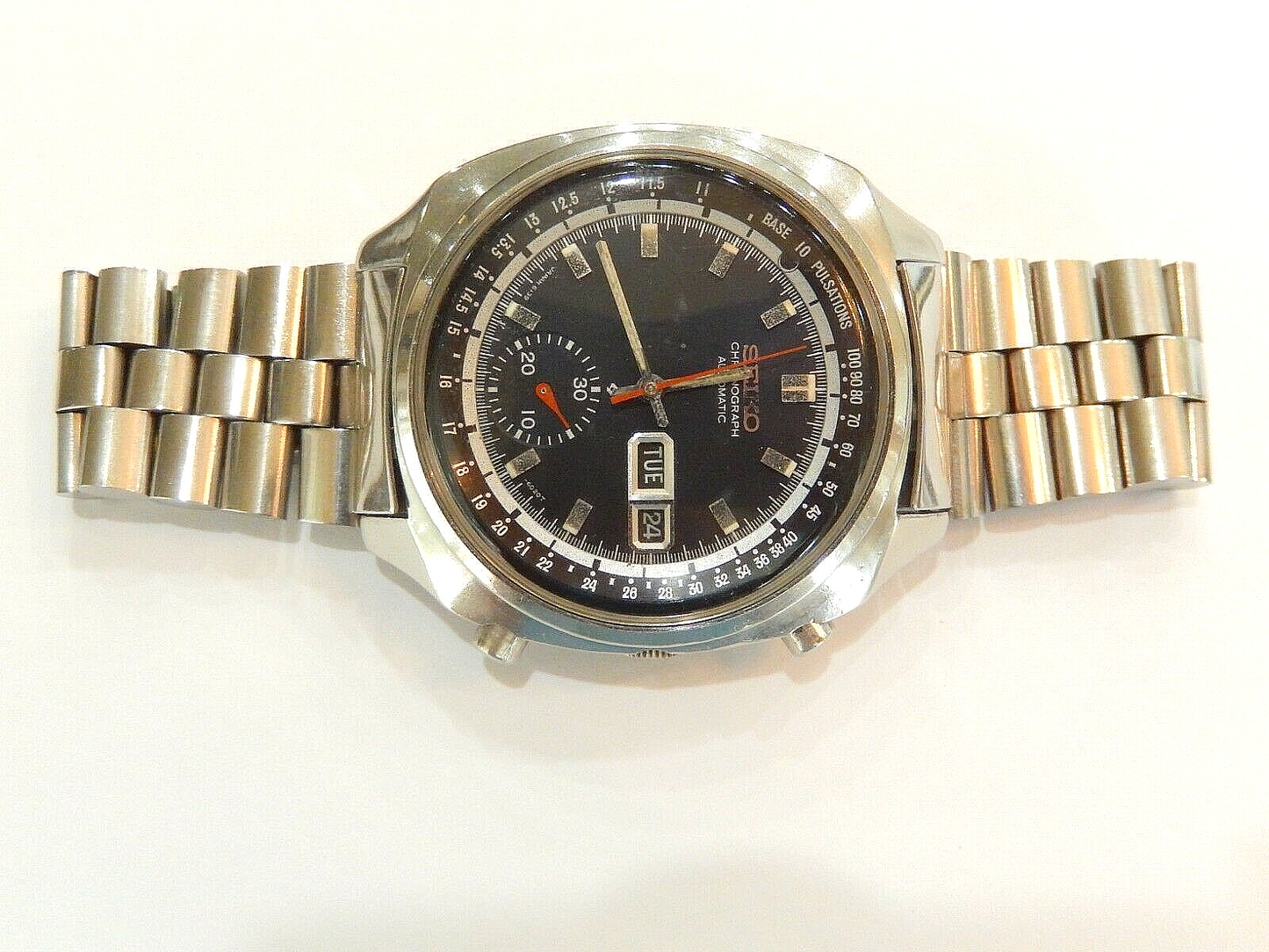 RARE - DOCTOR'S PULSATIONS Seiko Automatic Chronograph 6139-6020 Watch