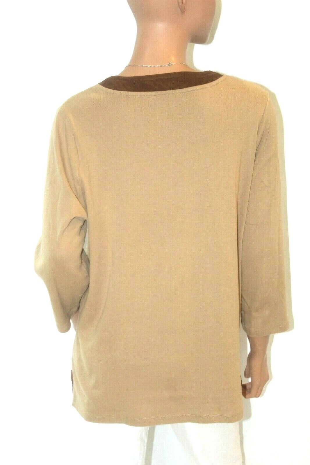 Lauren Ralph Lauren Green Label Women's Thick Pullover Long Sleeve Top Sz 1X