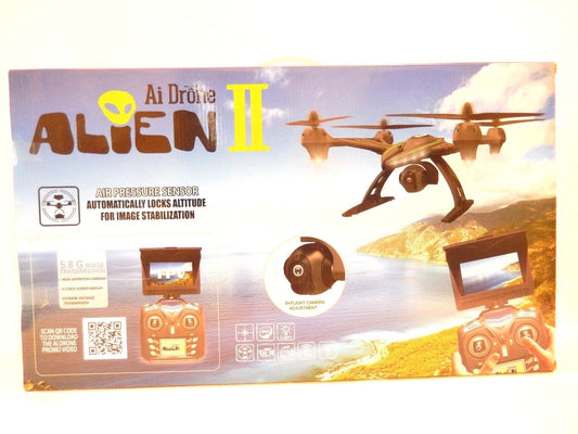 SEALED NEW IN BOX   $199.99    Ai Drone Alein II No. 506G 2.4GHz HD Camera