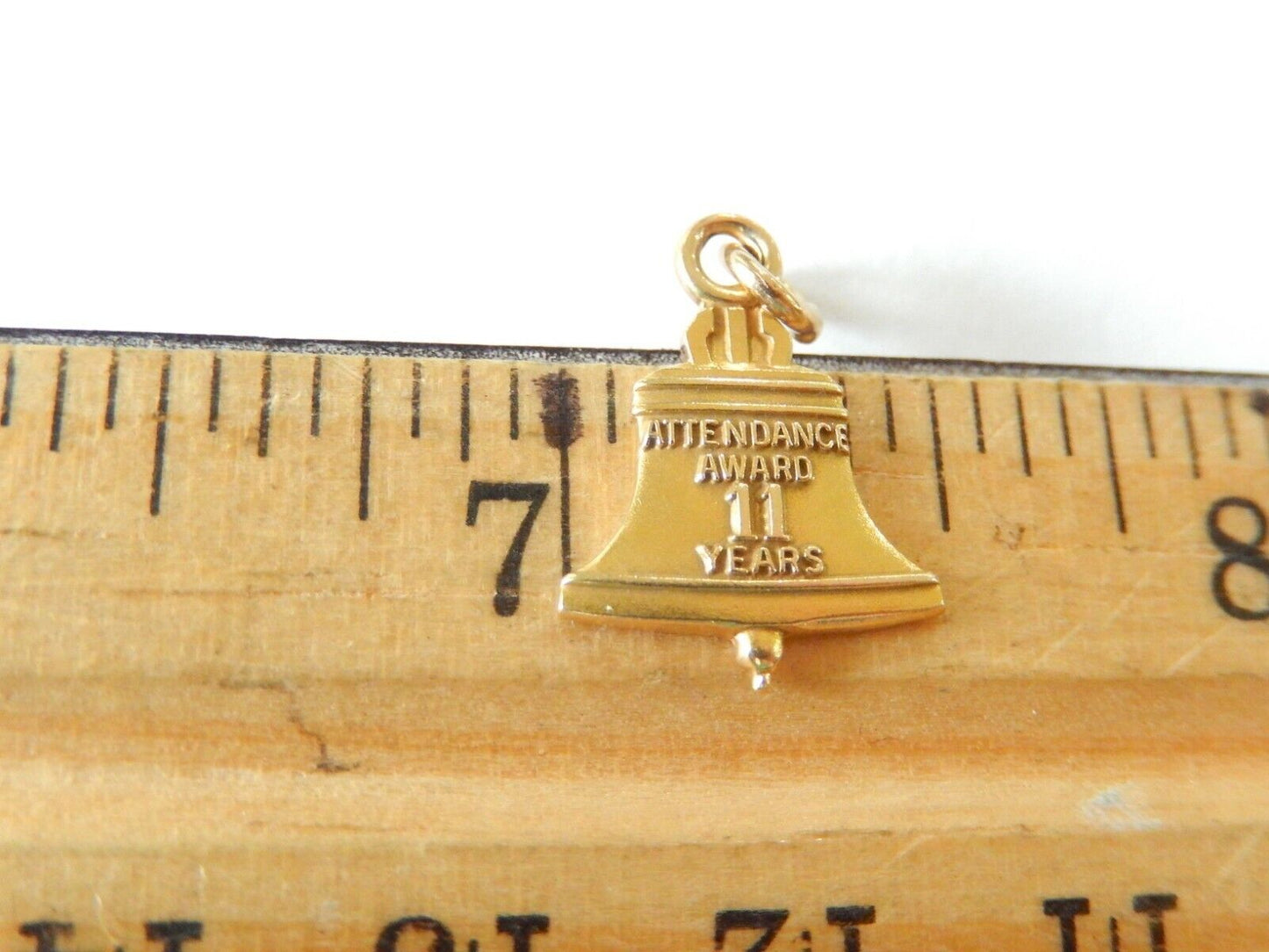 *VINTAGE* 14K Yellow Gold  Bell Telephone  Pendant  / Charm