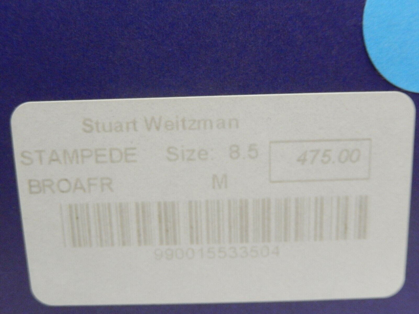 *MINT* Stuart Weitzman Stampede Brown Croco Leather boots Sz 8.5B w/box $475