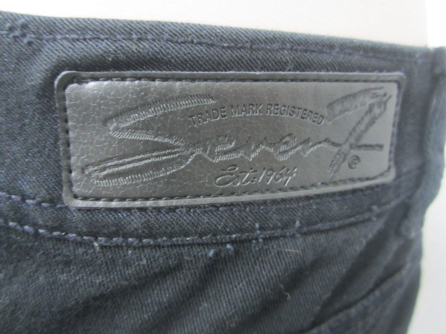 NEW 7 FOR ALL MANKIND WOMENS SLIM ILLUSION LUXE HIGH WAIST SKINNY IN BLACK Sz 20