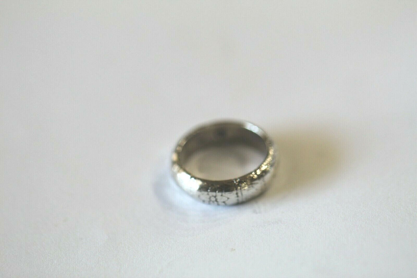 BRIGHTON Sterling Silver 925 Retired Marrakesh Etched Flowers Stack Ring Sz 6.25