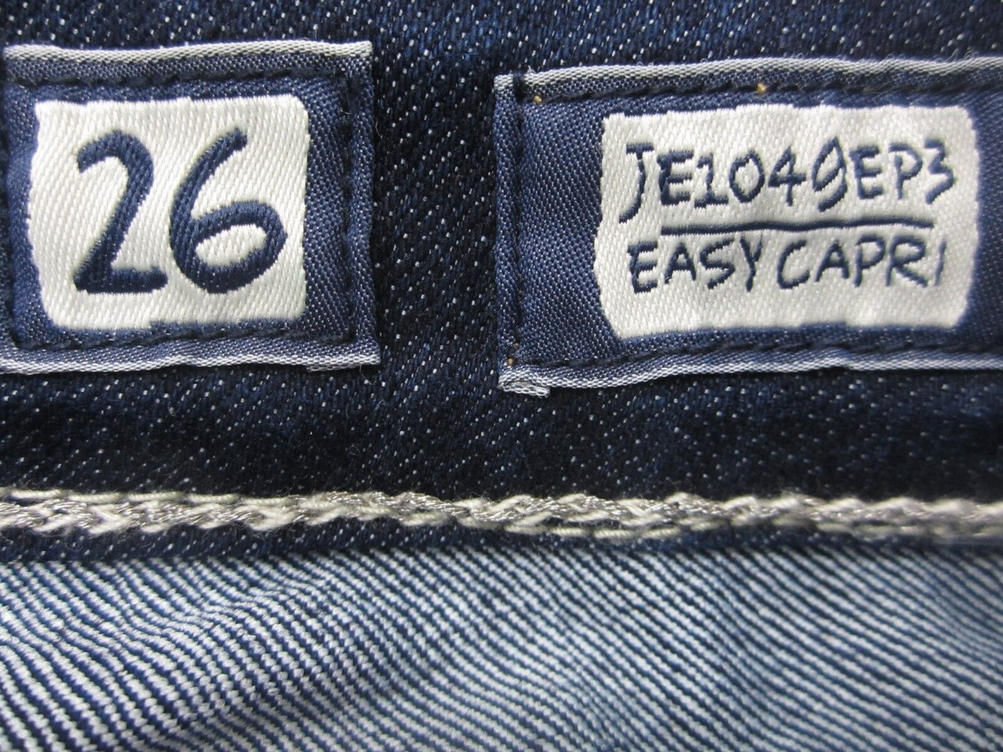NWOT MISS ME Easy Capri JE1049EP3 Dark Jeans Womens 26 x 31