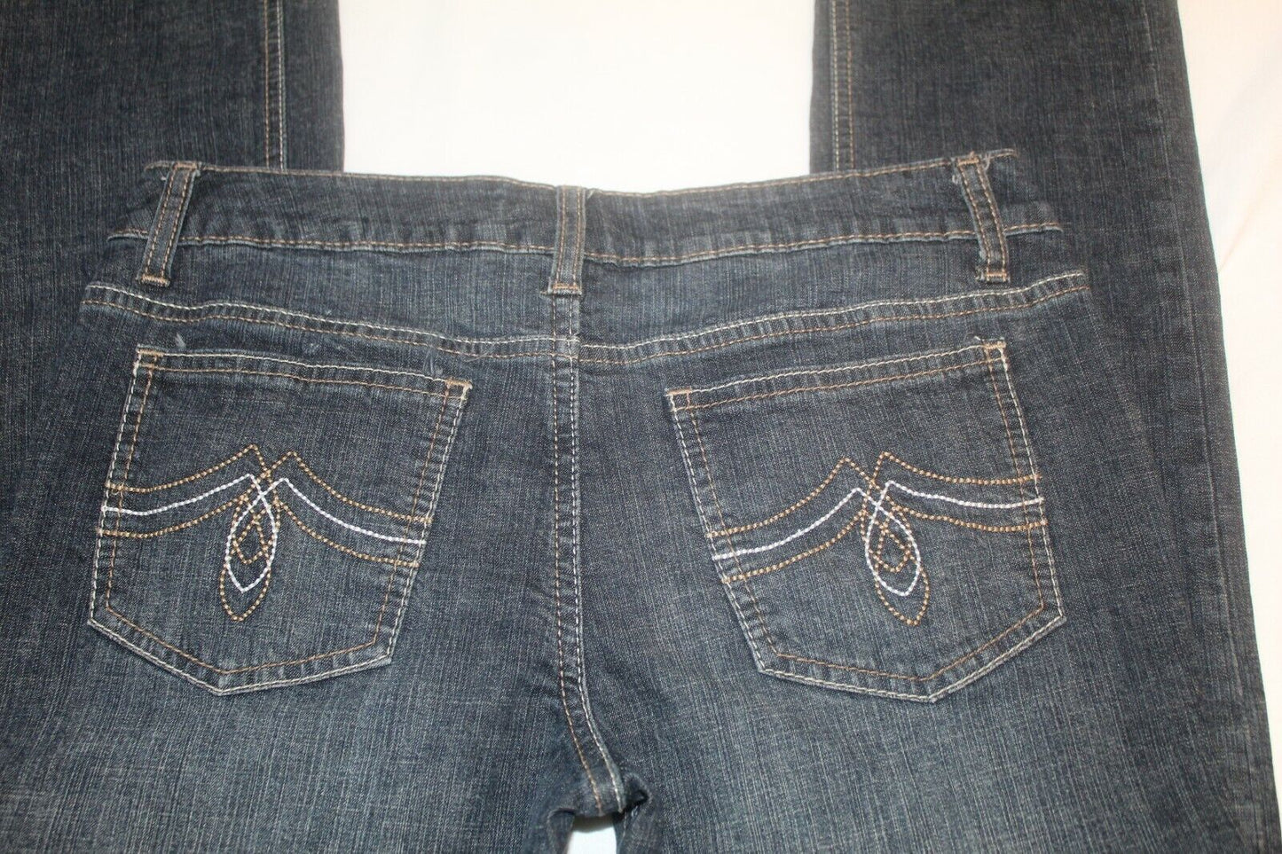 *MINT* Women's "SO" Dark Blue Denim Straight  Cut Jeans Size 5 / W28 x L32