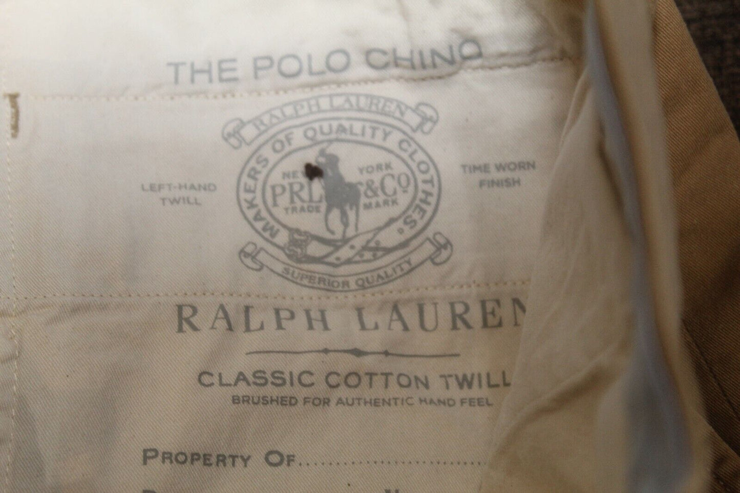 NWT -  $75.Polo Ralph Lauren Men Grey Chino Shorts Stretch Classic Fit 9" Siz 40