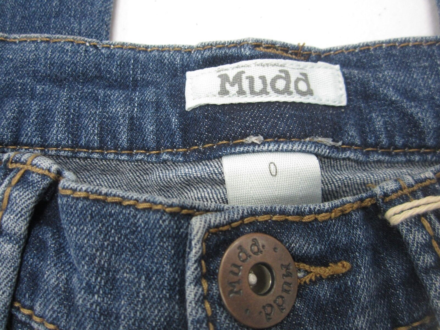 NEW! "Mudd" Sexy Low-Rise Jeans Skinny Leg Destructed Jeans Size 0 x 31