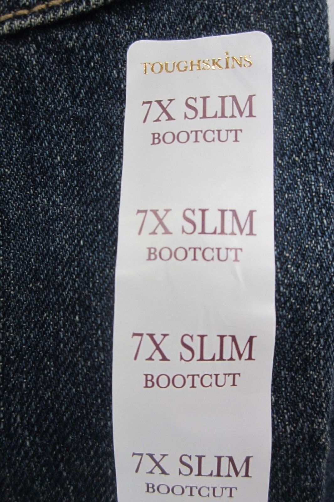 *NWT* Toughskins Boys Slim Bootcut Fit  Jeans Sz 7X Slim