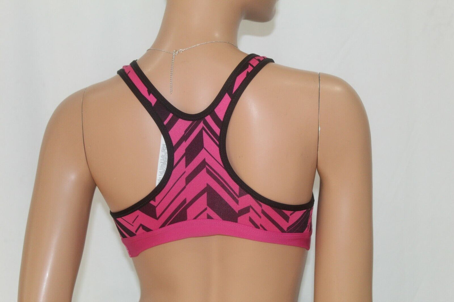 *NEW*  Nike Women's Dri-Fit Pro Classic Bra Top Size XS  Pink/Black