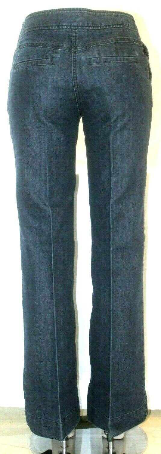 Kenneth Cole Womens Blue Flare Cotton/Polyester Casual Denim Jeans Sz W32 x L32