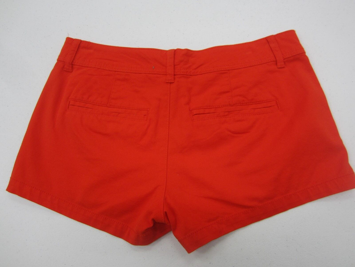 NWT JUNIORS ORANGE COTTON BLEND SHORTS - ARIZONA JEAN CO SIZE 9