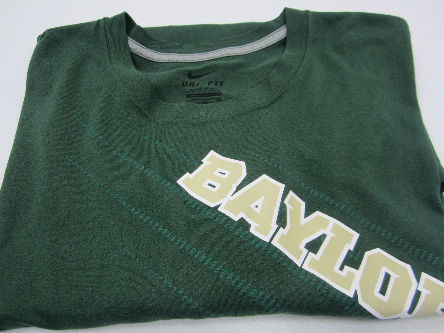 NEW NIKE Baylor University Bears BU T-Shirt DRI FIT Unisex Size 2XL