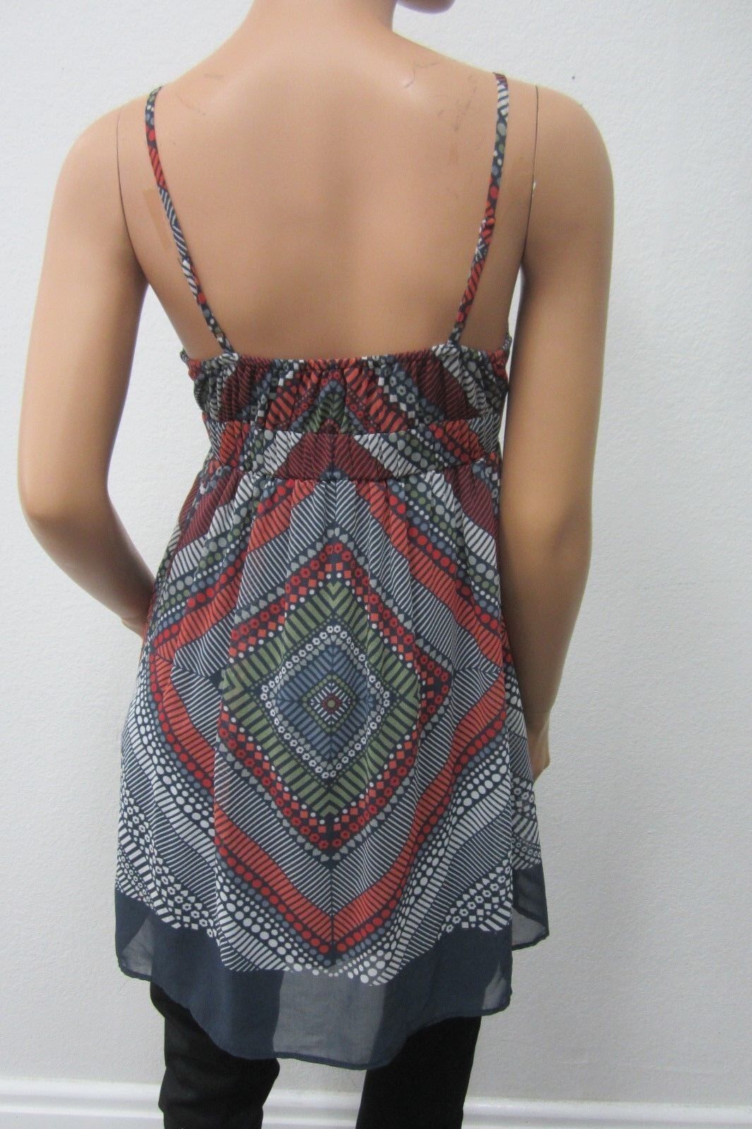 AMERICAN EAGLE SUPER CUTE DRESS ELASTIC TOP SPAGHETTI STRAPS  WOMEN'S Size 2
