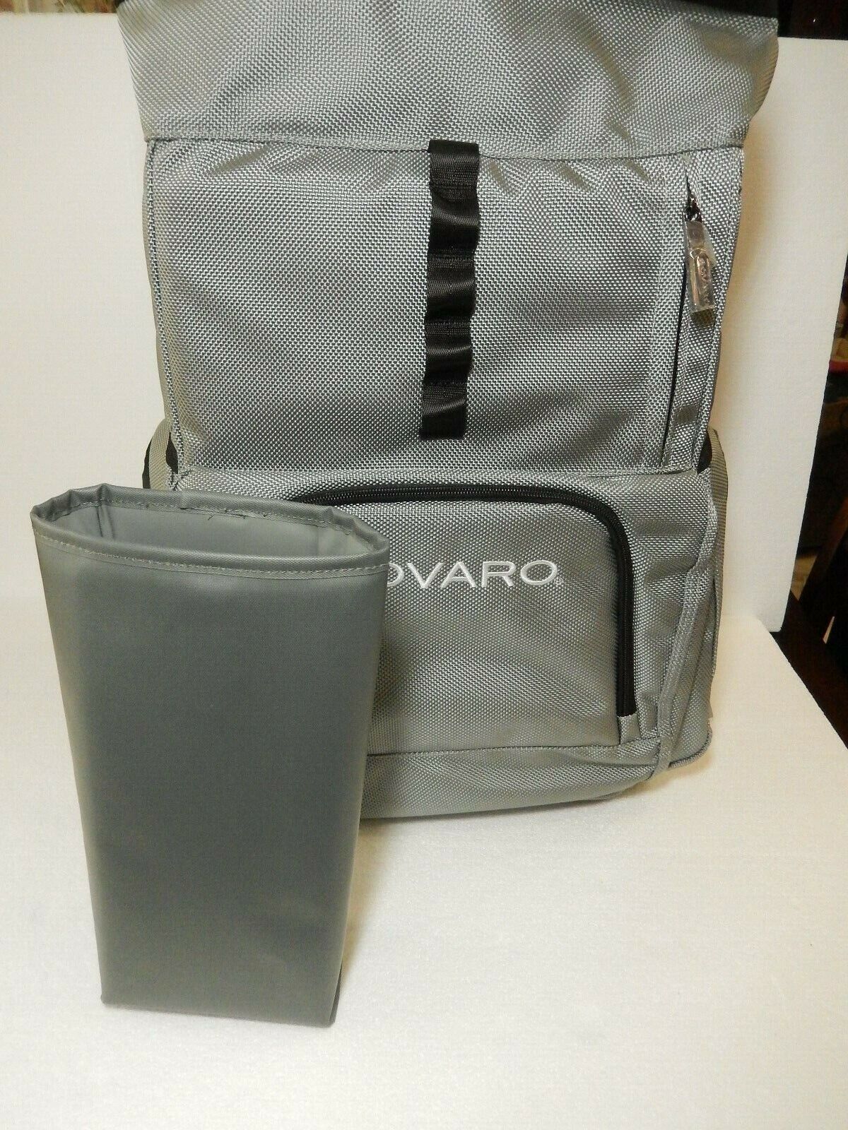 *NWT* Sovaro Luxury Soft Sided Back Pack Cooler 21" Grey/Black 6 Layer Construct