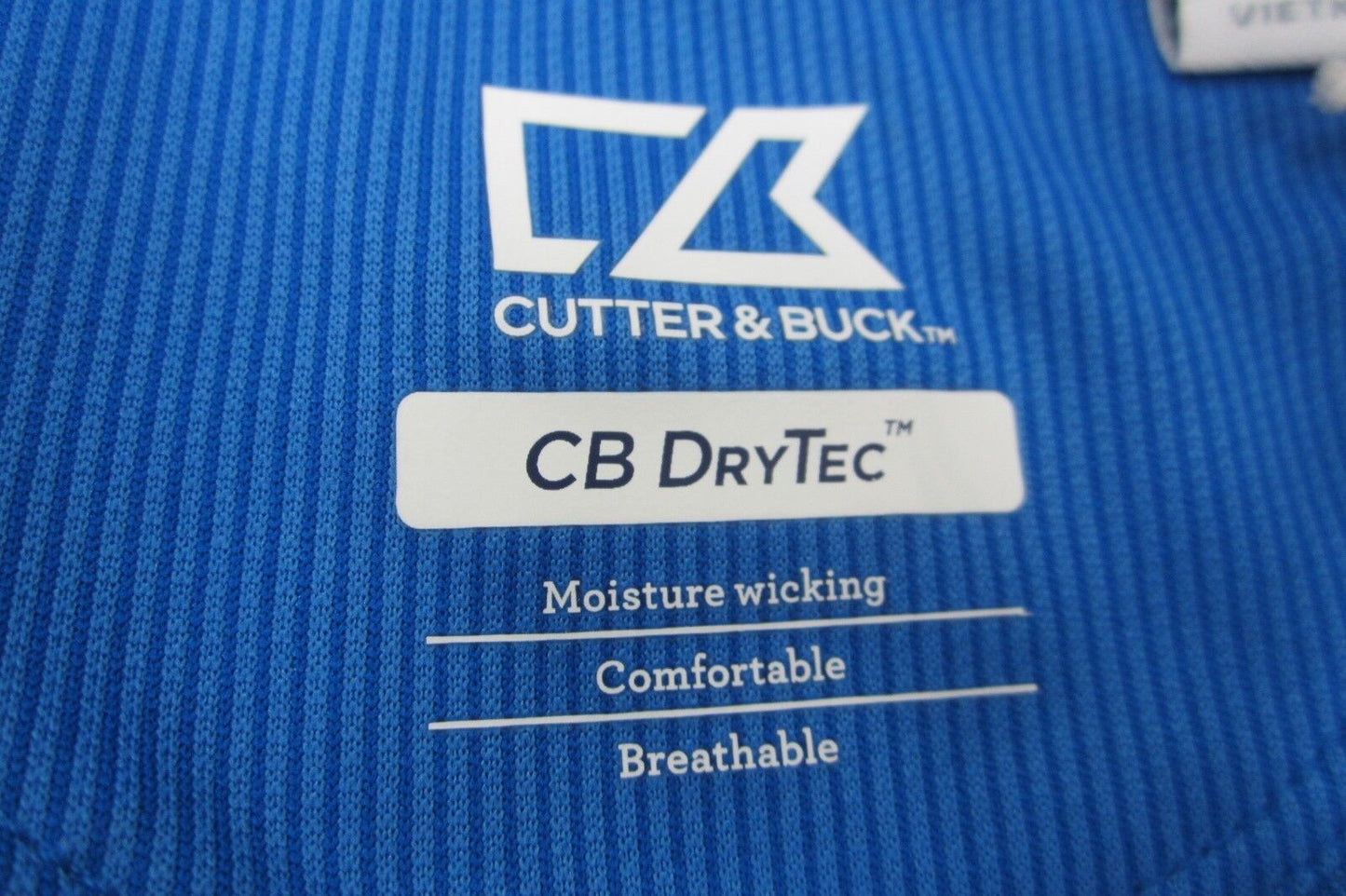 *NWT* Cutter & Buck  Women's Moisture Wicking Drytec Staycool Short  Sleeve Sz M