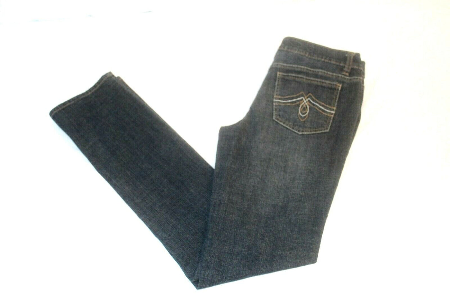 *MINT* Women's "SO" Dark Blue Denim Straight  Cut Jeans Size 5 / W28 x L32